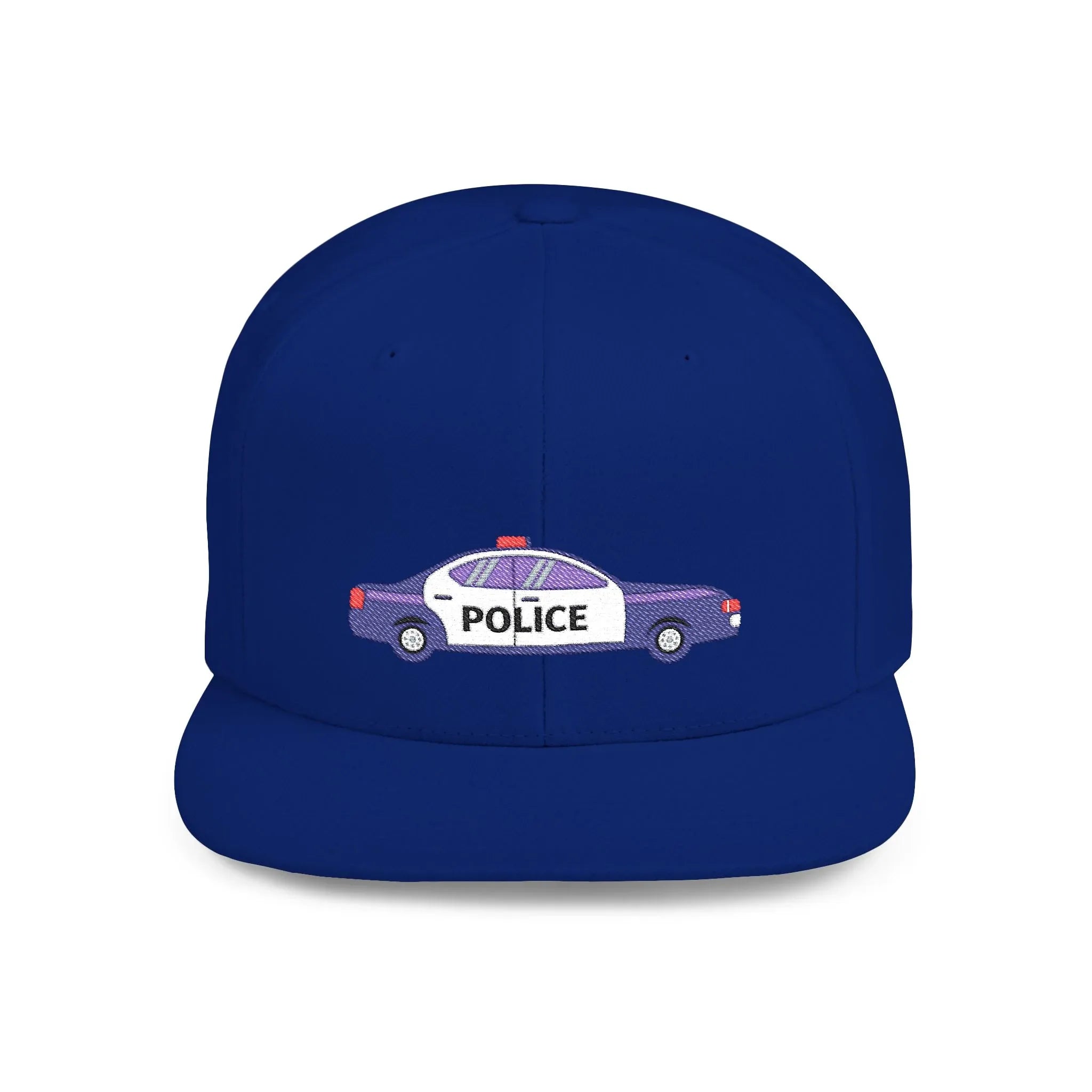 Shop the Police Car Snapback Cap – adjustable streetwear hat for adults, perfect car enthusiast gift and urban fashion accessory. - RizQ Life 