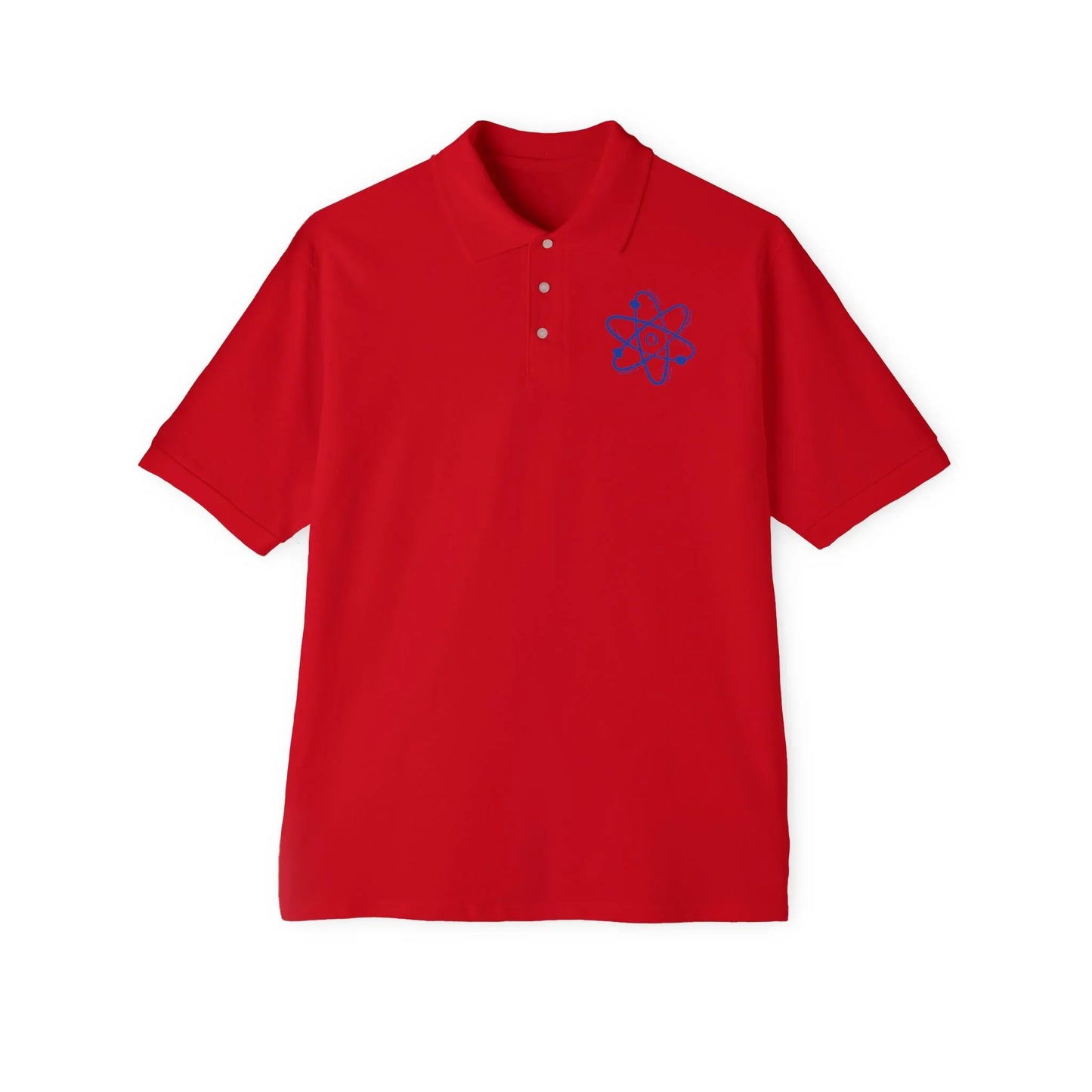 Science-Themed Polo Shirt for Men | Casual Wear for STEM Enthusiasts - RizQ Life 