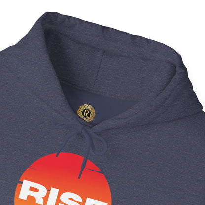 Men's Rise Sunset Hoodie - Comfortable Heavy Blend Sweatshirt