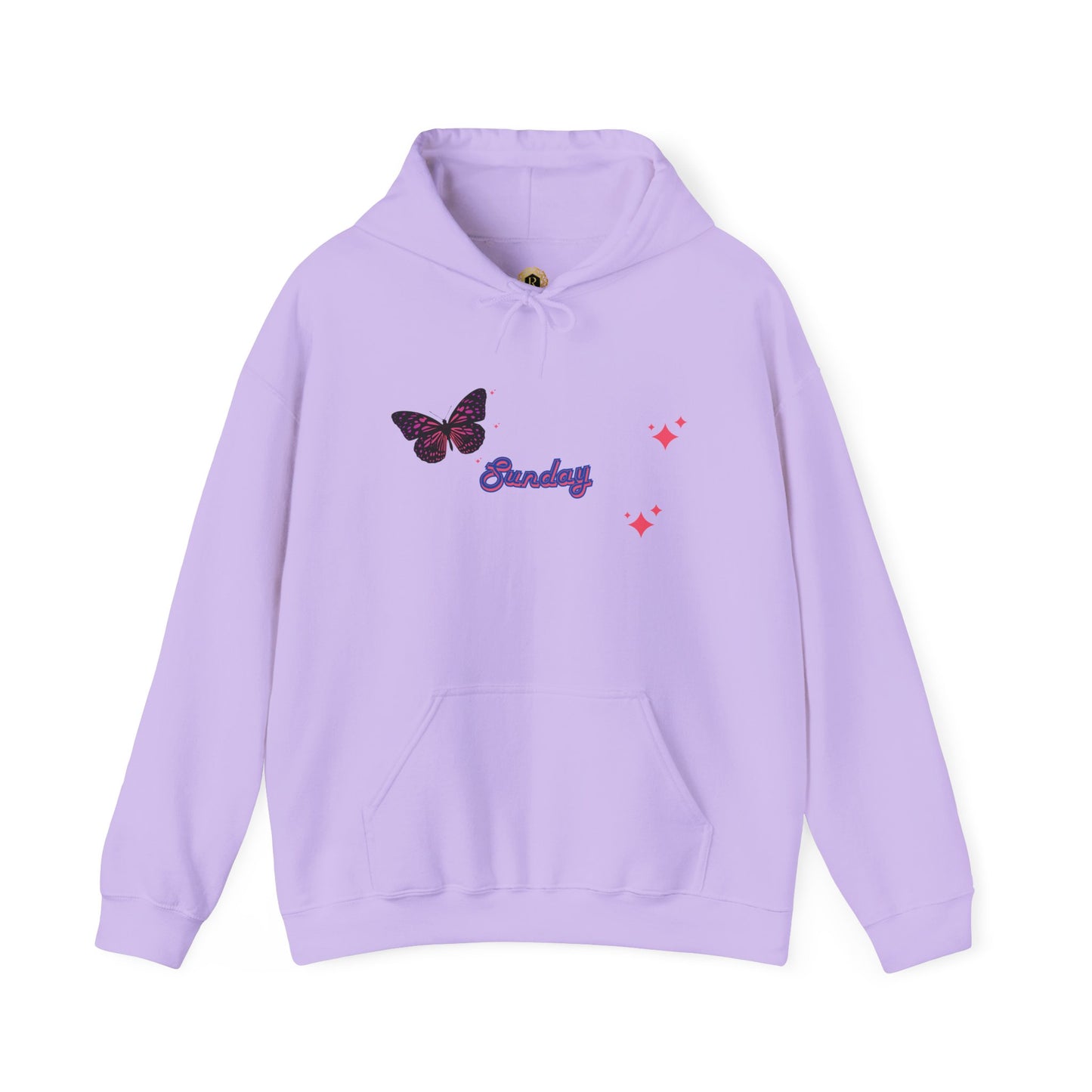 Butterfly Sunday Hoodie Sweatshirt For Women