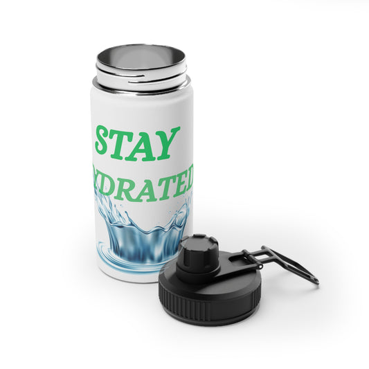 Stay Hydrated Steel Water Bottle
