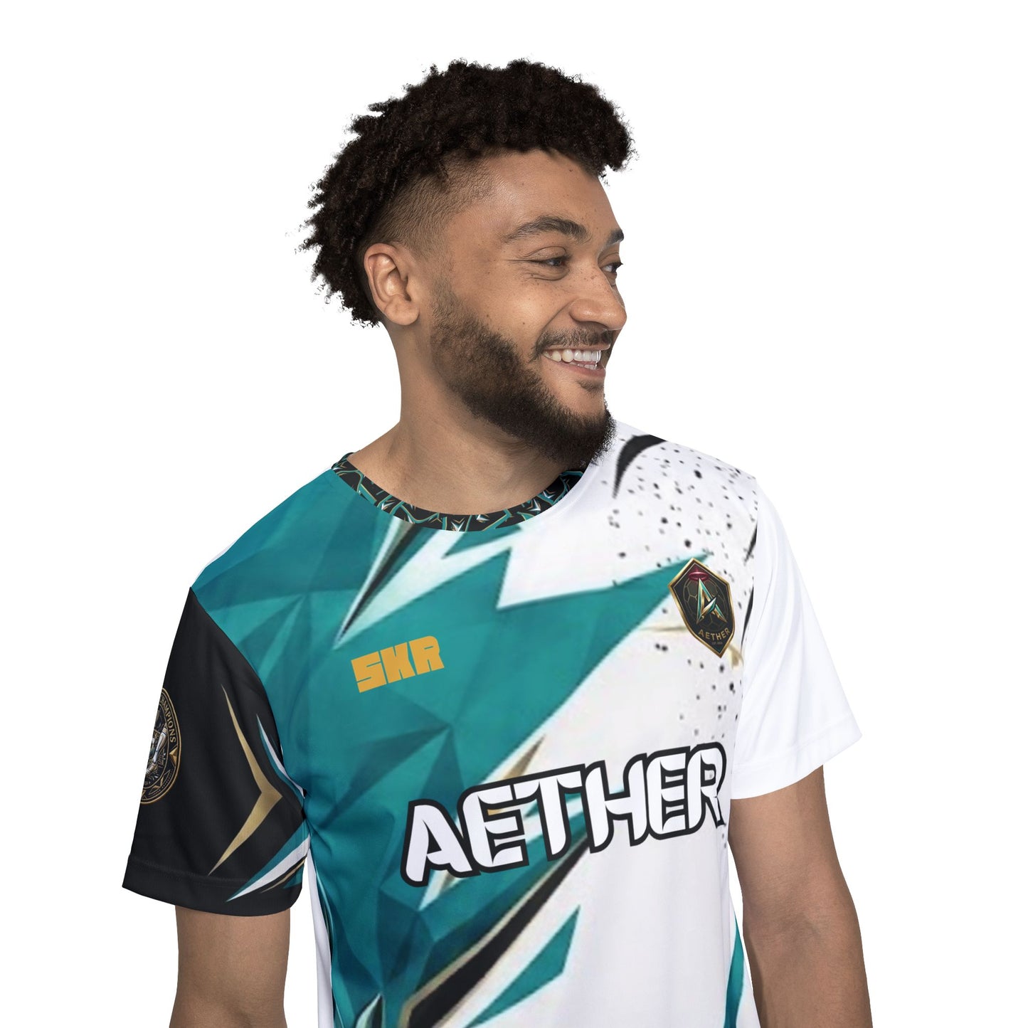 Aether Custom Men’s Sports Jersey — Personalized Team Soccer/Esports Kit