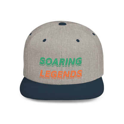 Soaring Legend Snapback – adjustable, stylish cap for men & women. Ideal for casual wear, sports, streetwear, and as a gift.