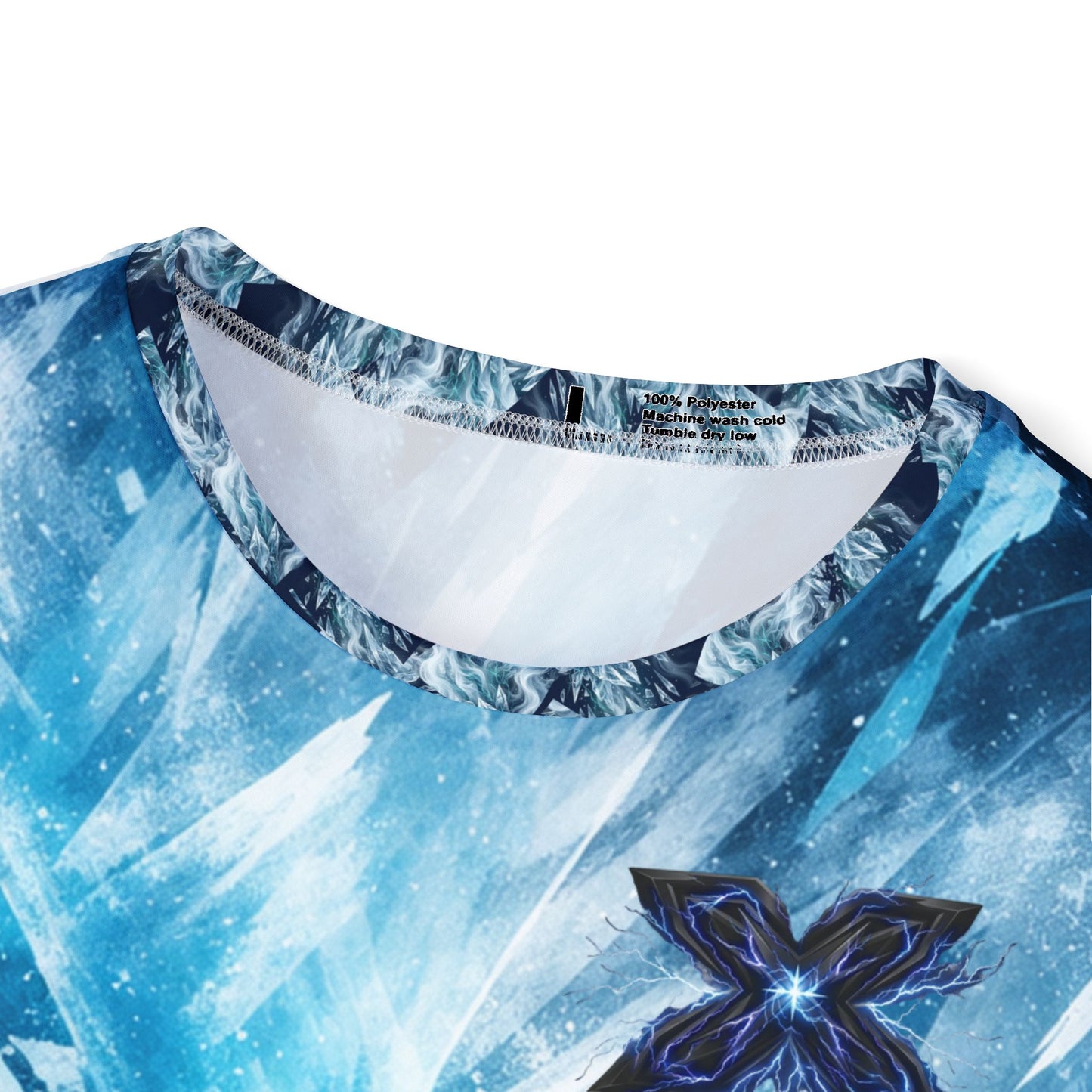 Custom Blue Tie-Dye Team Jersey — Personalized Name & Number Sports Shirt