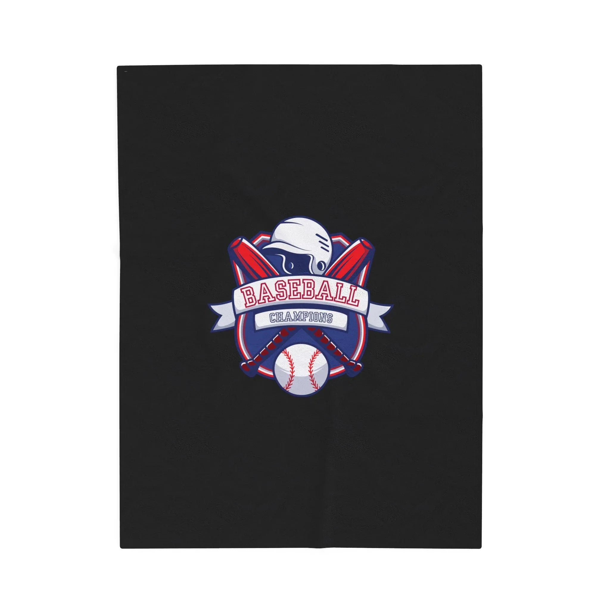 Baseball-Themed Velveteen Plush Blanket, Soft Blanket for Sports Fans, Warm Throw for Game Day, Unique Gift for Baseball Lovers - RizQ Life 