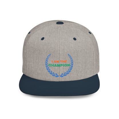 Shop the Champion Snapback Cap – stylish adjustable flat bill hat for adults. Perfect for streetwear, outdoor events, and gifts. Durable and comfy!