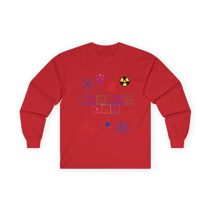 Invincible Unisex Long Sleeve Tee - Science Inspired Graphic Tee