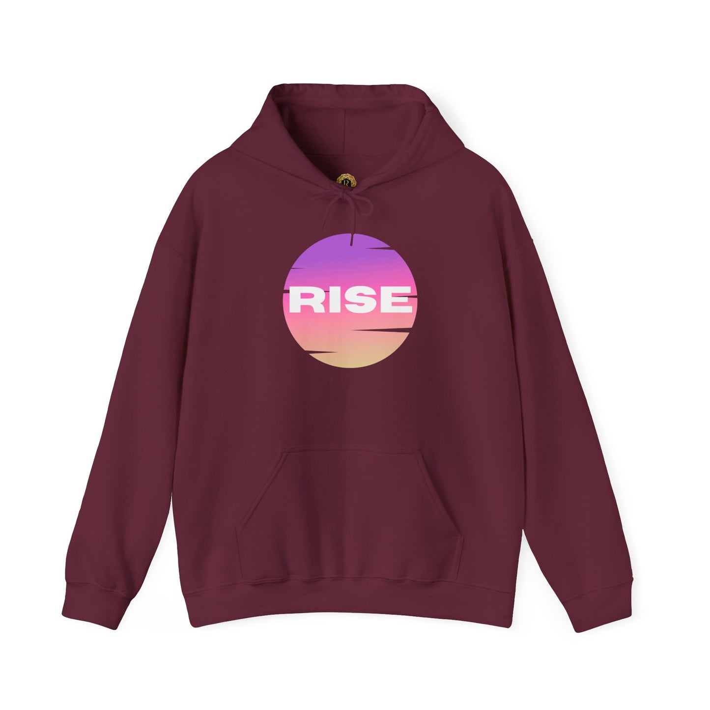 Women's Rise Graphic Hoodie - Cozy & Inspirational Sweatshirt
