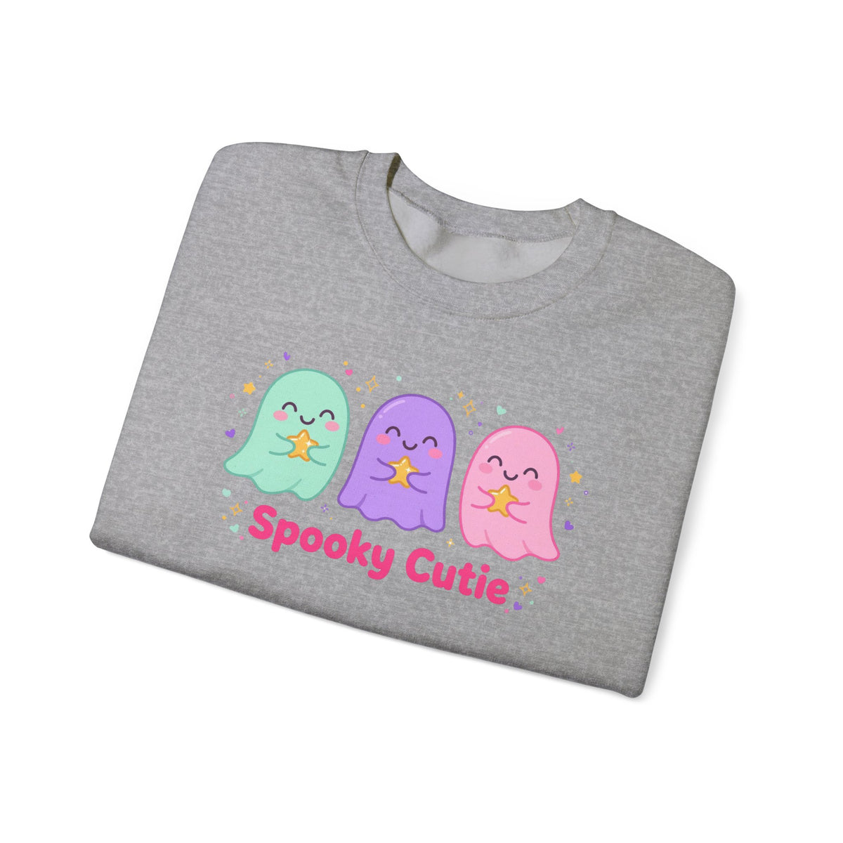 Spooky Cutie Sweatshirt | Cute Pastel Halloween Ghost Crewneck