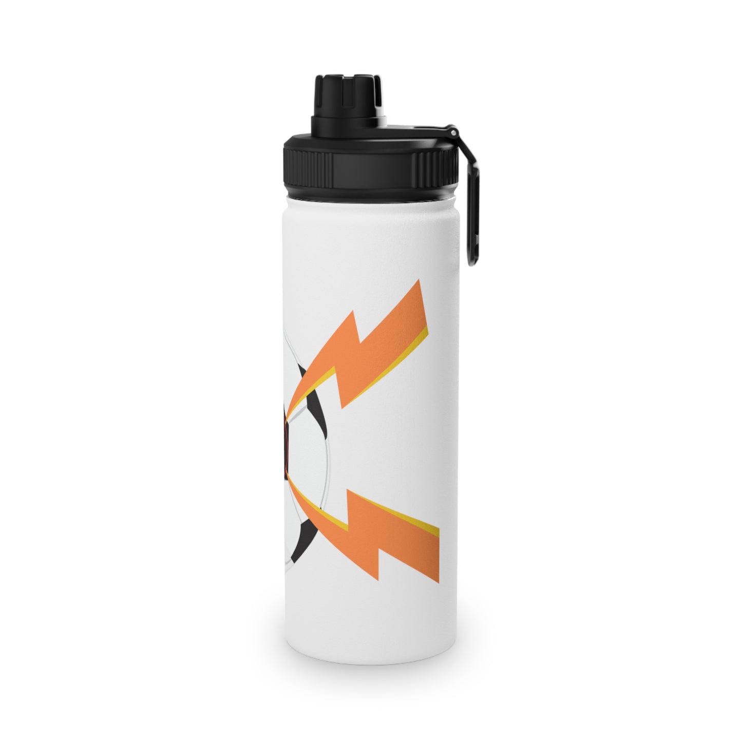 Soccer Theme Stainless Steel Water Bottle - Sports Hydration, Perfect for Athletes