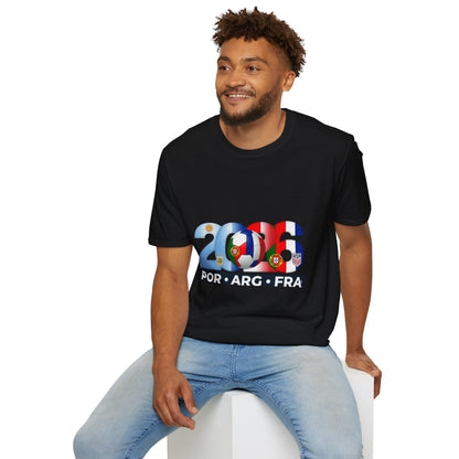 2026 Soccer Unisex Shirt | POR ARG FRA USA Football Tee