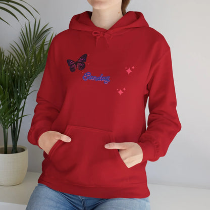 Butterfly Sunday Hoodie Sweatshirt For Women's - RizQ Life 