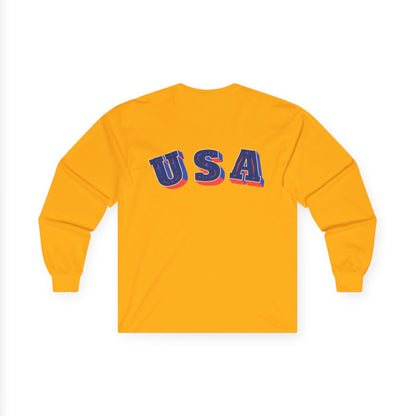 Women's Patriotic Long Sleeve Tee