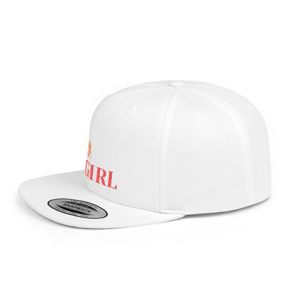 My Girl Snapback Cap – trendy adjustable flat bill hat for women & teens. Perfect for casual wear, festivals, and gifts.
