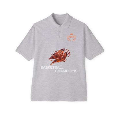 Basketball Pique Polo T- shirt
