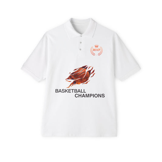 Basketball Pique Polo T- shirt