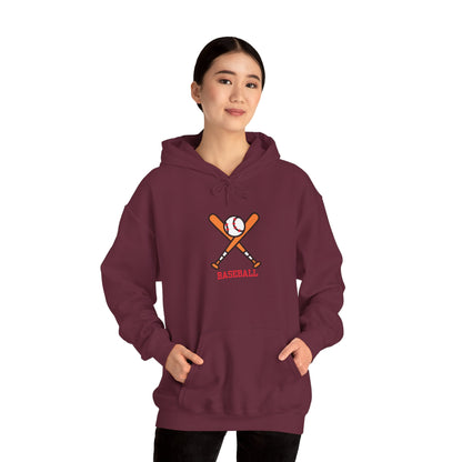 Women's Baseball Hoodie - Cozy Sports Sweatshirt for Baseball Lovers