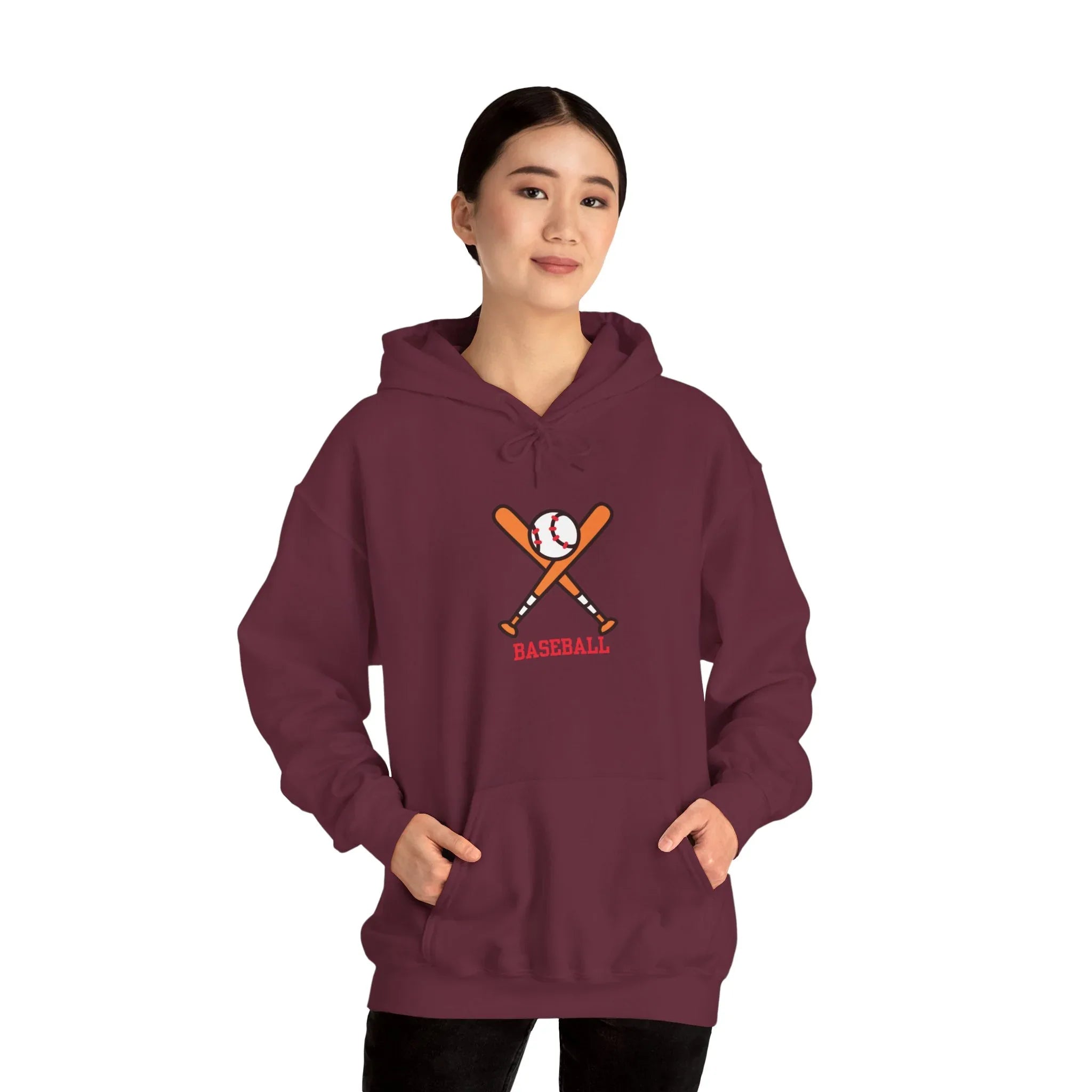 Women's Baseball Hoodie - Cozy Sports Sweatshirt for Baseball Lovers - RizQ Life 