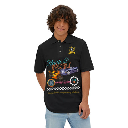 Graphic Men's Polo Shirt - RizQ Life 