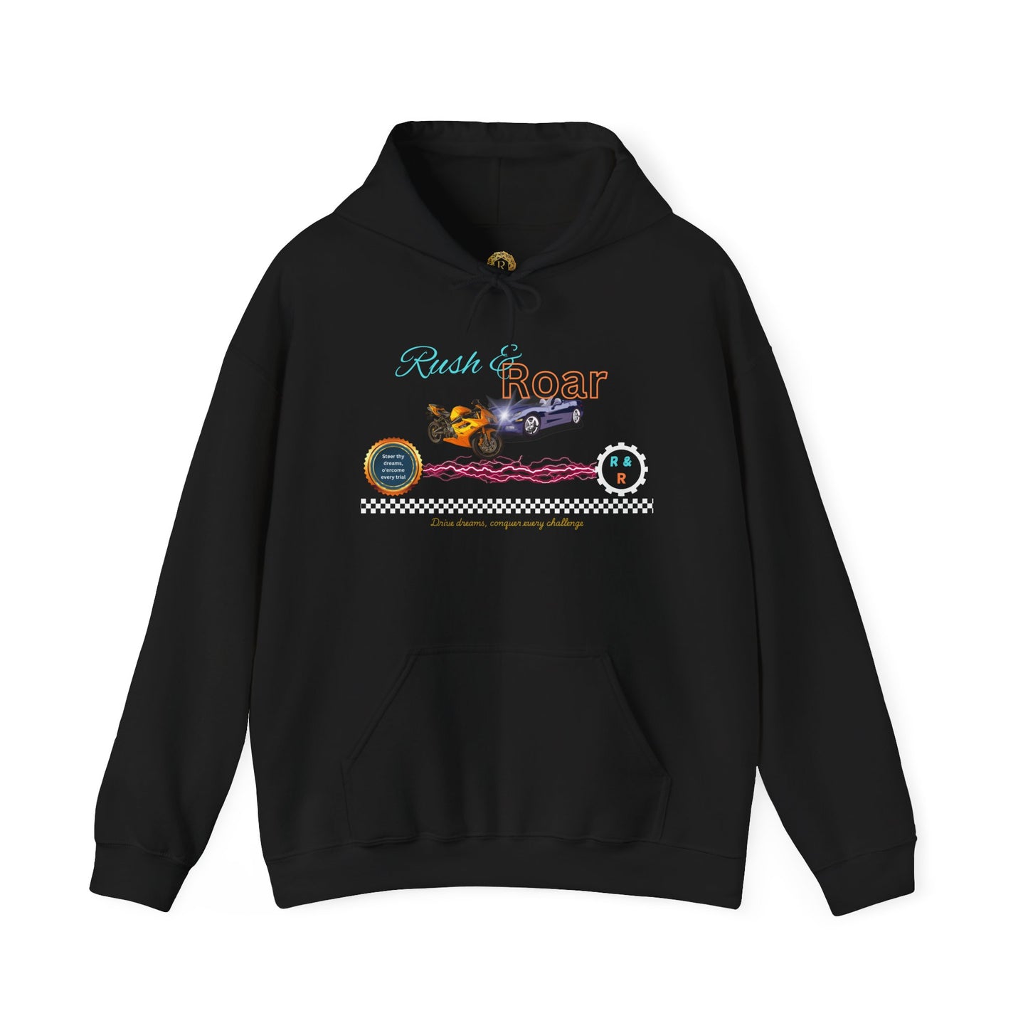 Vintage Car Hoodie - Cool and Cozy Unisex Sweatshirt for Road Trips