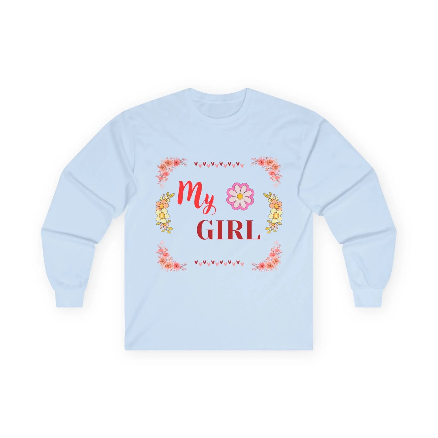 Women's Floral Long Sleeve Tee - Warm and Cozy Moments Design - RizQ Life 