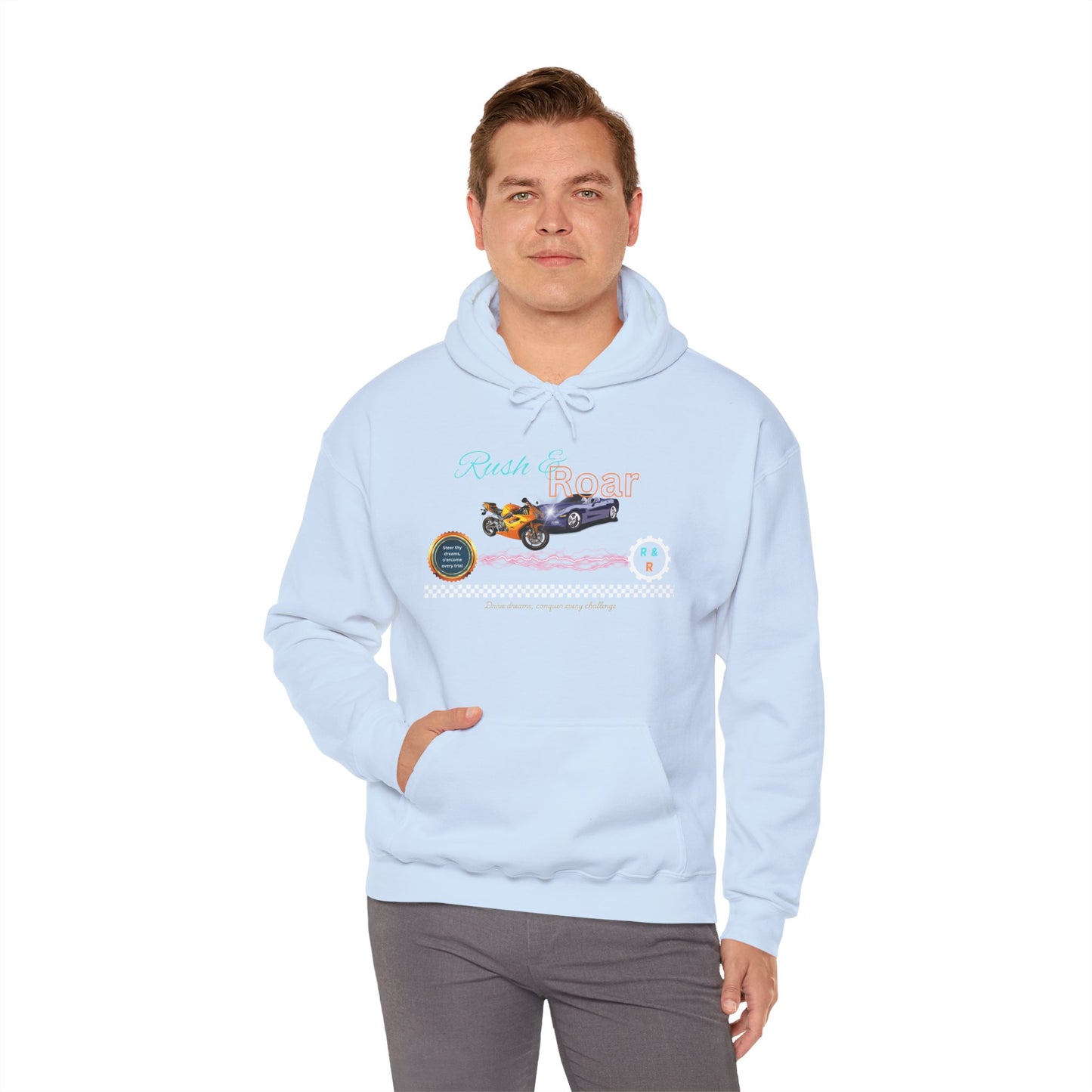 Vintage Car Hoodie - Cool and Cozy Unisex Sweatshirt for Road Trips