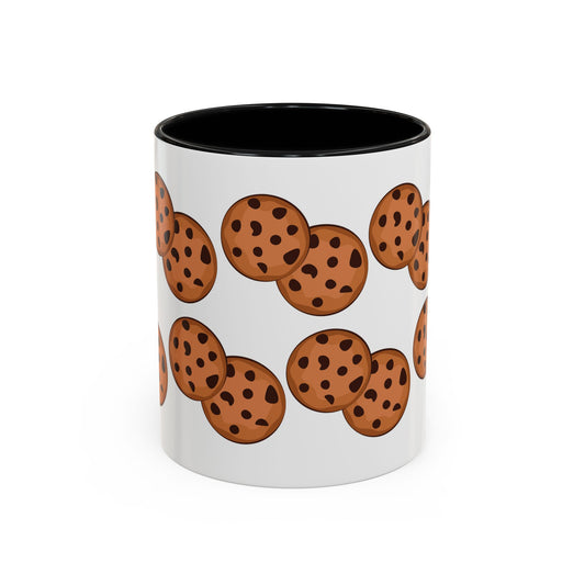 Cookie Design Accent Coffee Mug - 11oz & 15oz