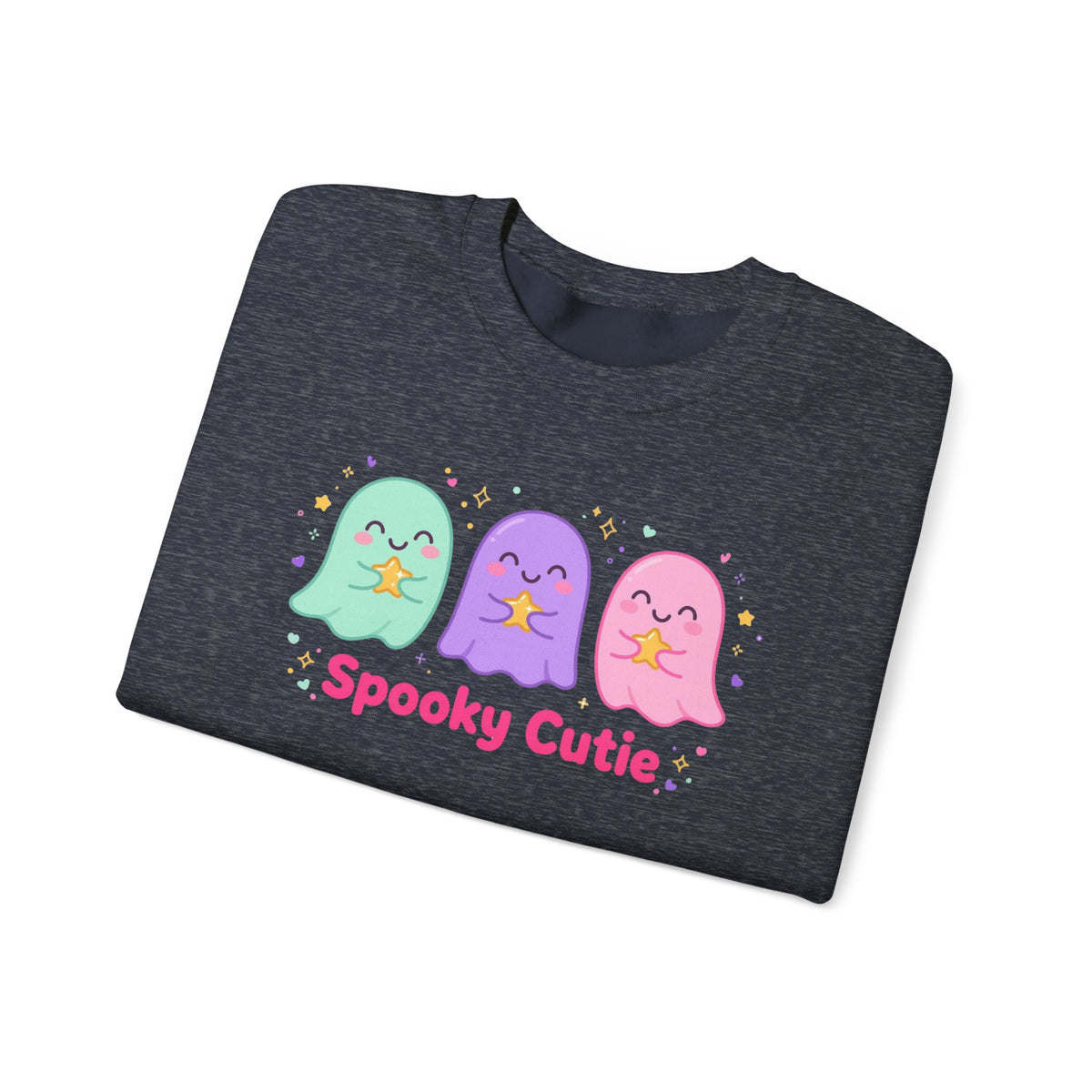 Spooky Cutie Sweatshirt | Cute Pastel Halloween Ghost Crewneck