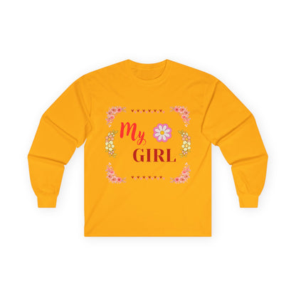 Floral Long Sleeve Tee - Warm and Cozy Moments Design