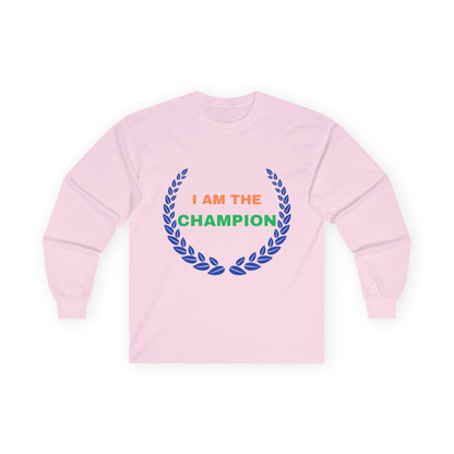 Motivational Quote Cotton Unisex Long Sleeve