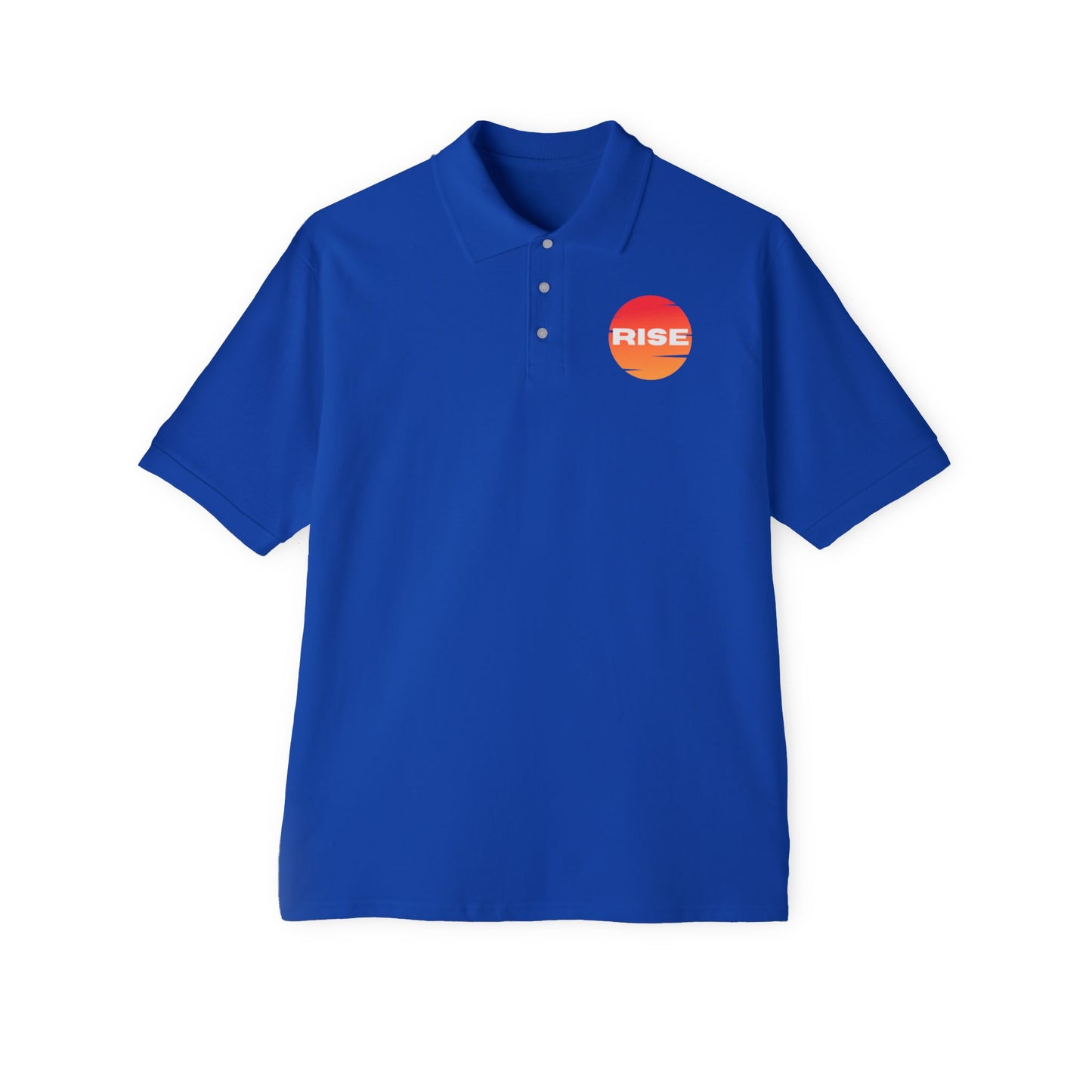 Piqué Polo Shirt - RISE Men's Classic Comfort for Everyday Style