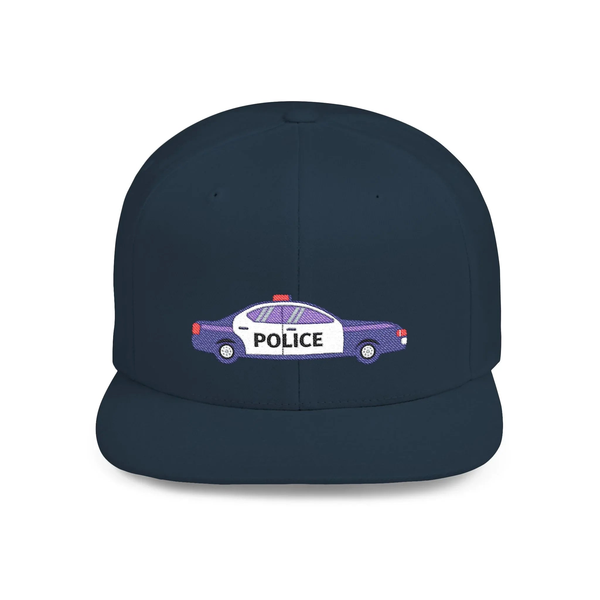 Shop the Police Car Snapback Cap – adjustable streetwear hat for adults, perfect car enthusiast gift and urban fashion accessory. - RizQ Life 
