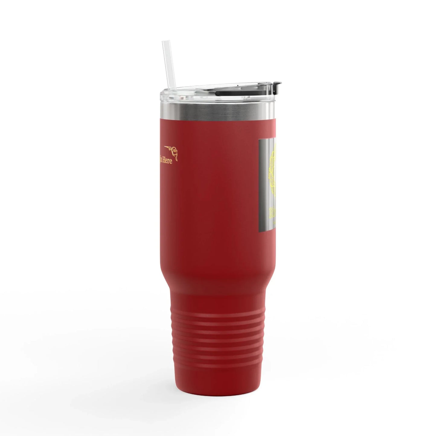 RizQ Life 40oz Insulated Travel Tumbler with Handle