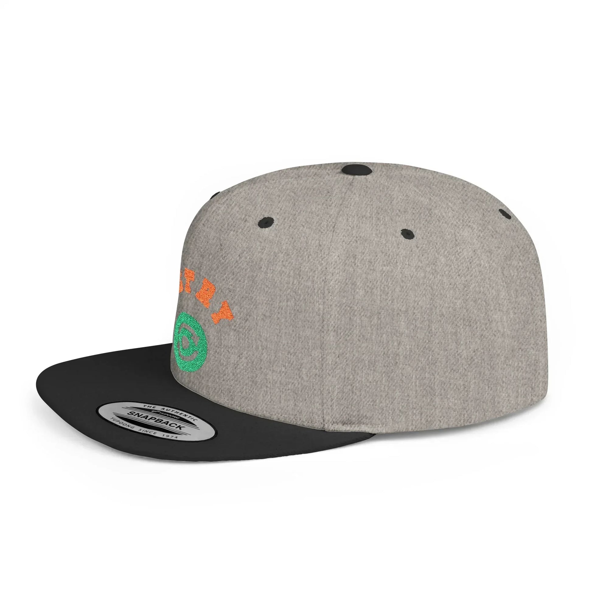 Retry Vintage Flat Bill Snapback Cap – Adjustable streetwear hat for men & women. Ideal gift for casual fashion, festivals, and urban style. - RizQ Life 