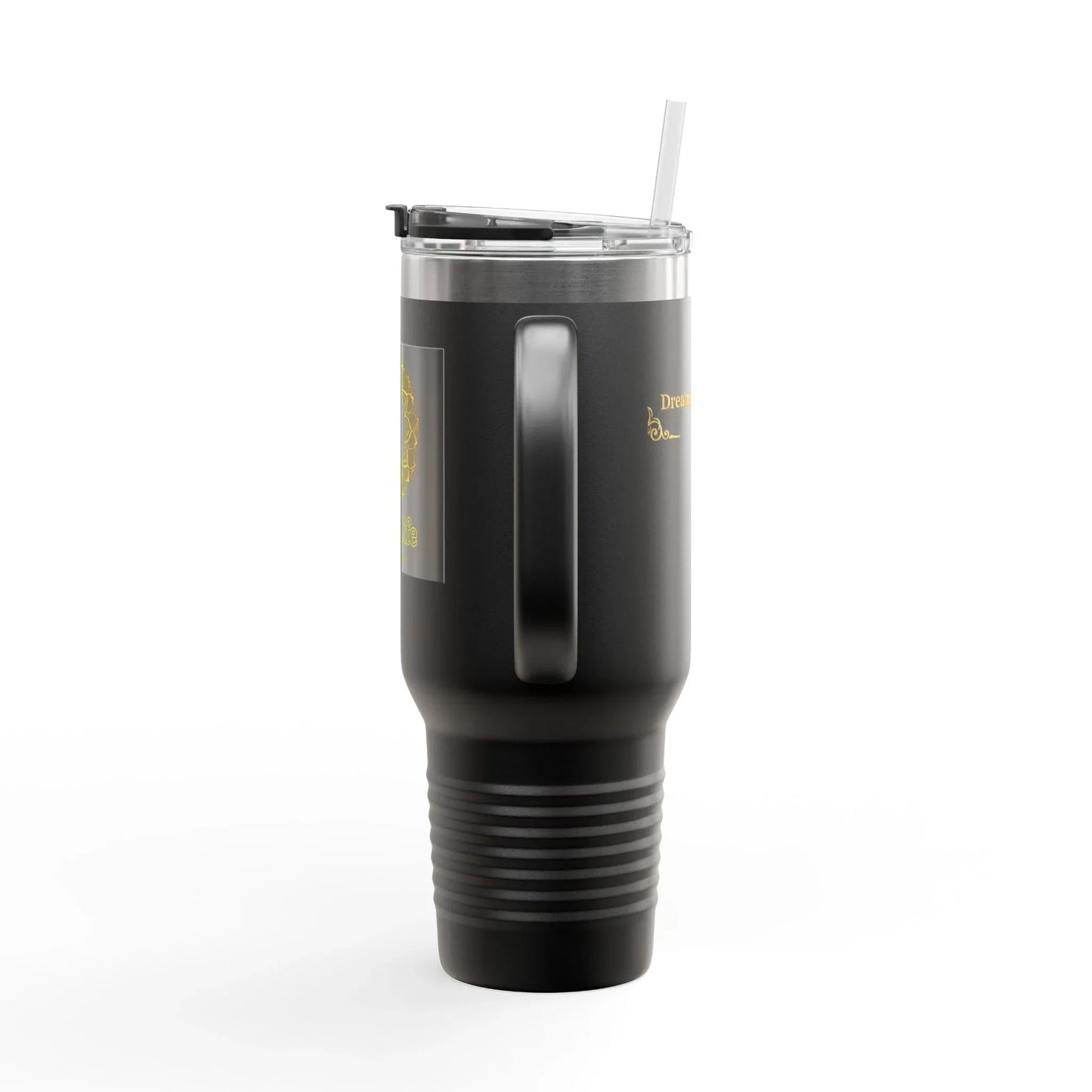 RizQ Life 40oz Insulated Travel Tumbler with Handle