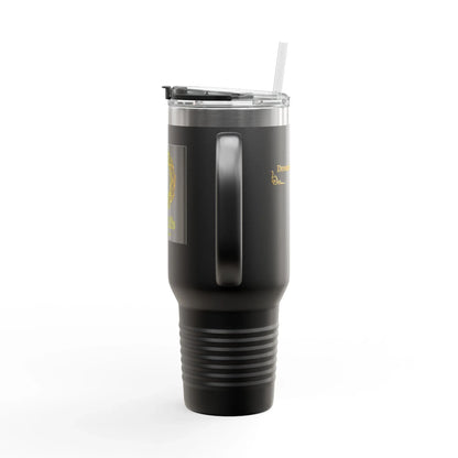 RizQ Life 40oz Insulated Travel Tumbler with Handle