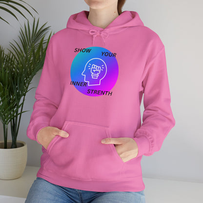 Women's Hoodie Empowerment Motivation Inner Strength Sweatshirt