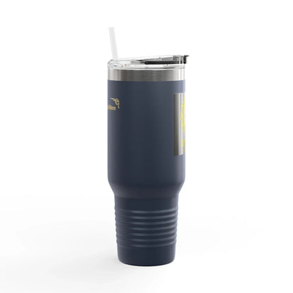 RizQ Life 40oz Insulated Travel Tumbler with Handle