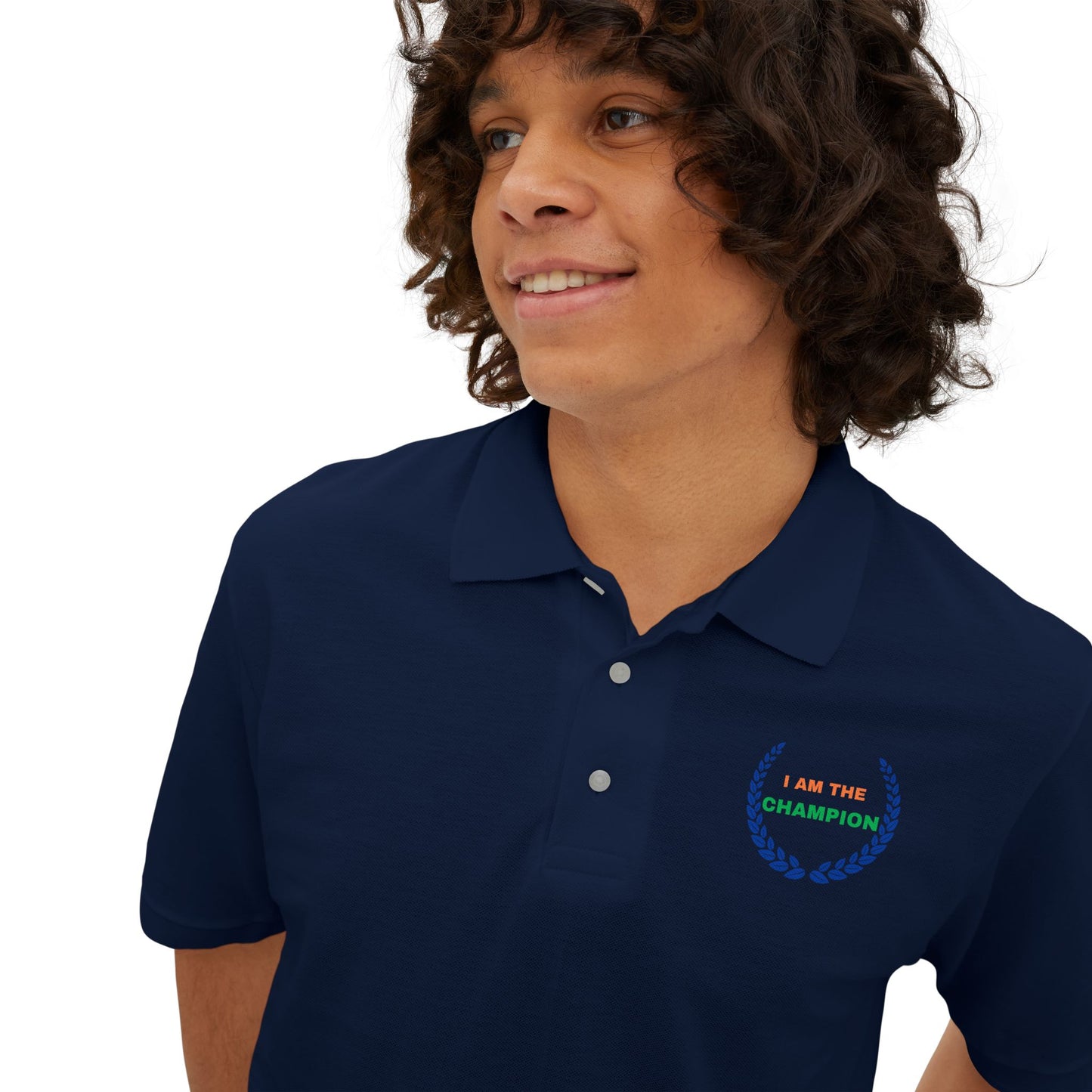 Comfortable Men's Piqué Polo Shirt with Elegant Design