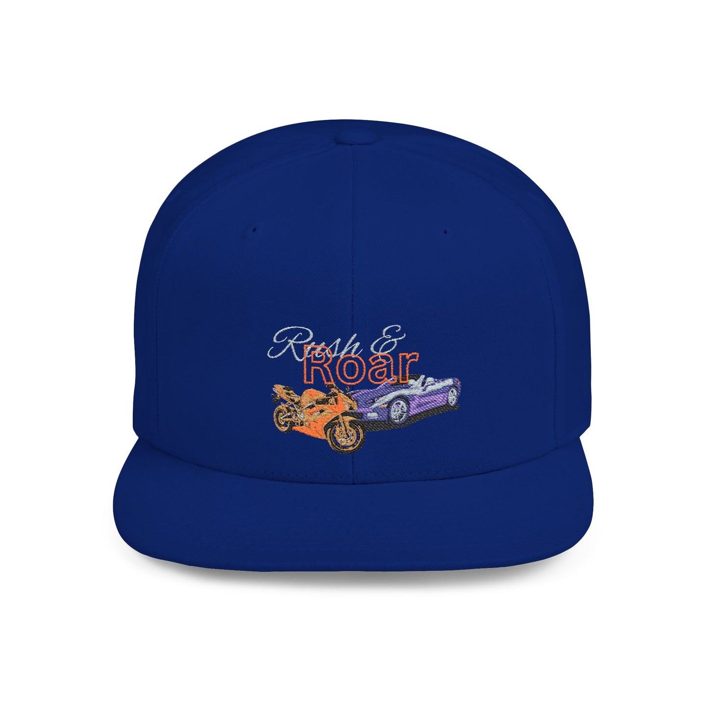 Rush & Rore Vintage Game Snapback Cap — Flat Bill Car Lover Hat