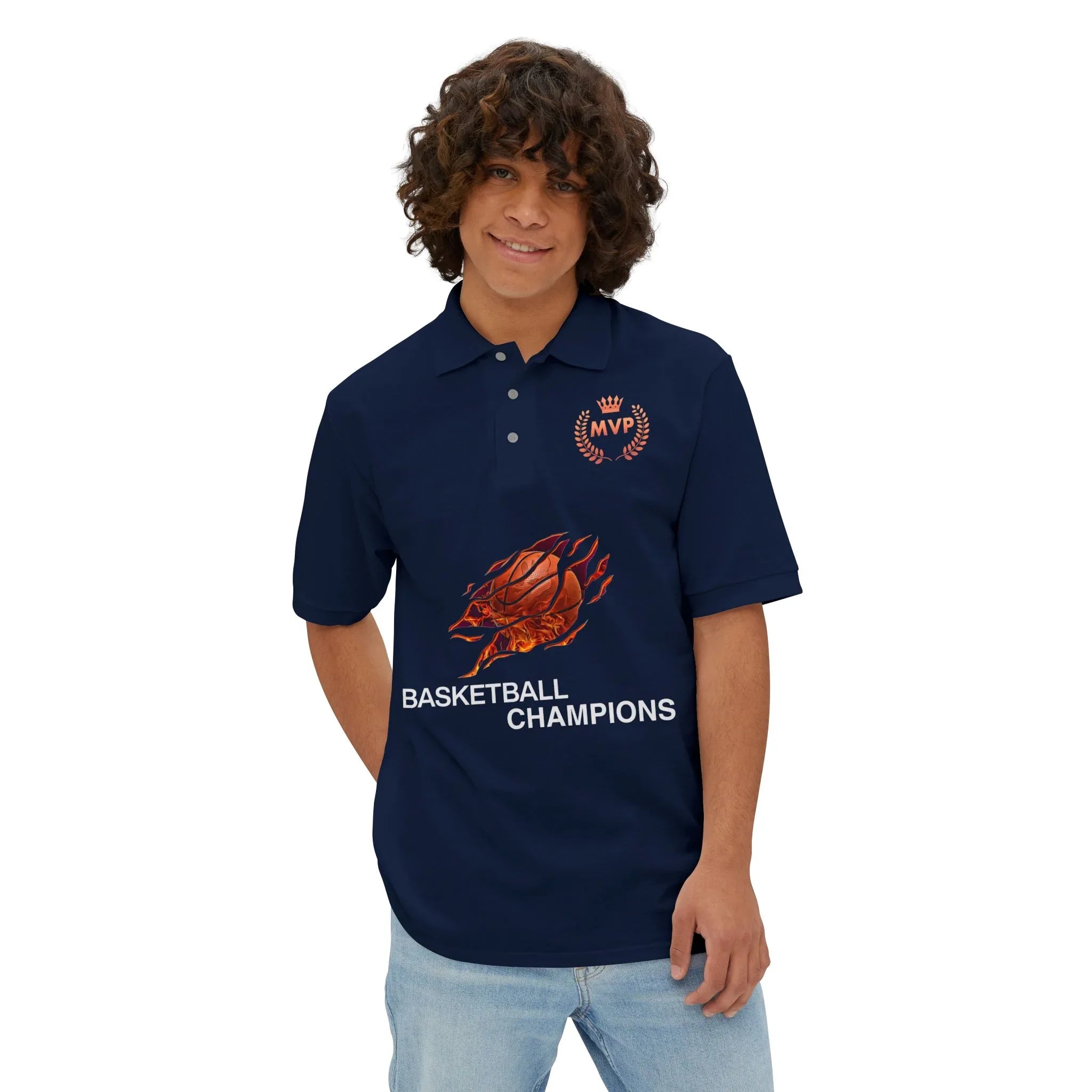 Basketball Piqué Polo – Champion Style - RizQ Life 