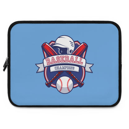 Baseball Champion Laptop Sleeve | Sports Tech Accessory | Gift for Baseball Fans, Student, Athletes, Sports Enthusiasts, Back to School