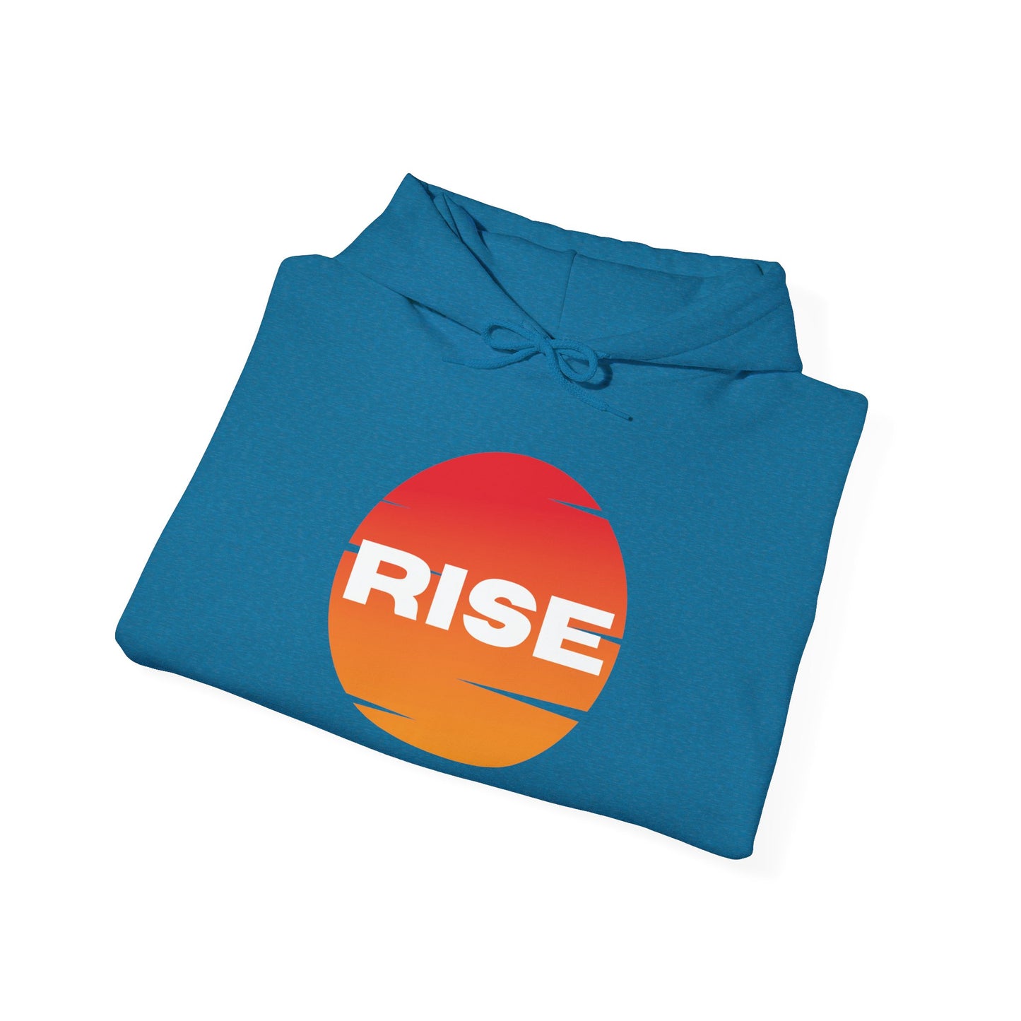 Men's Rise Sunset Hoodie - Comfortable Heavy Blend Sweatshirt