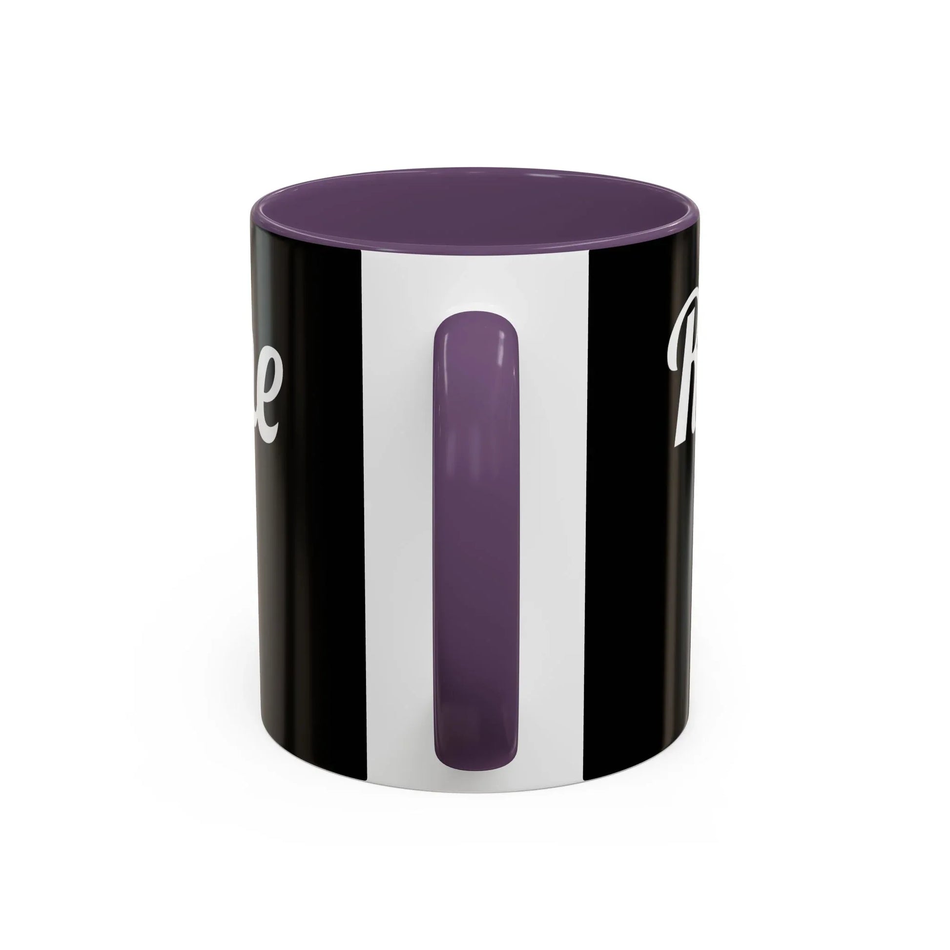 Rise & Shine Accent Coffee Mug - Motivational Black Mug for Morning Boost - RizQ Life 