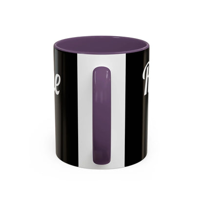 Rise & Shine Accent Coffee Mug - Motivational Black Mug for Morning Boost - RizQ Life 