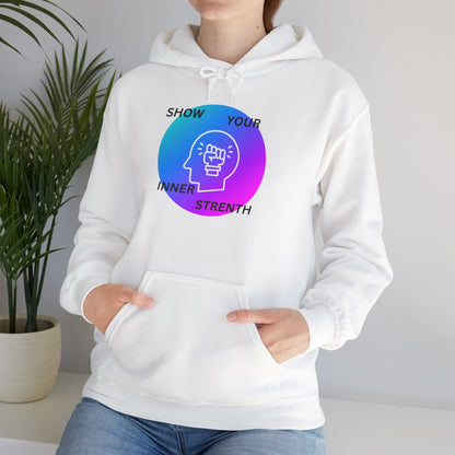 Women's Hoodie Empowerment Motivation Inner Strength Sweatshirt