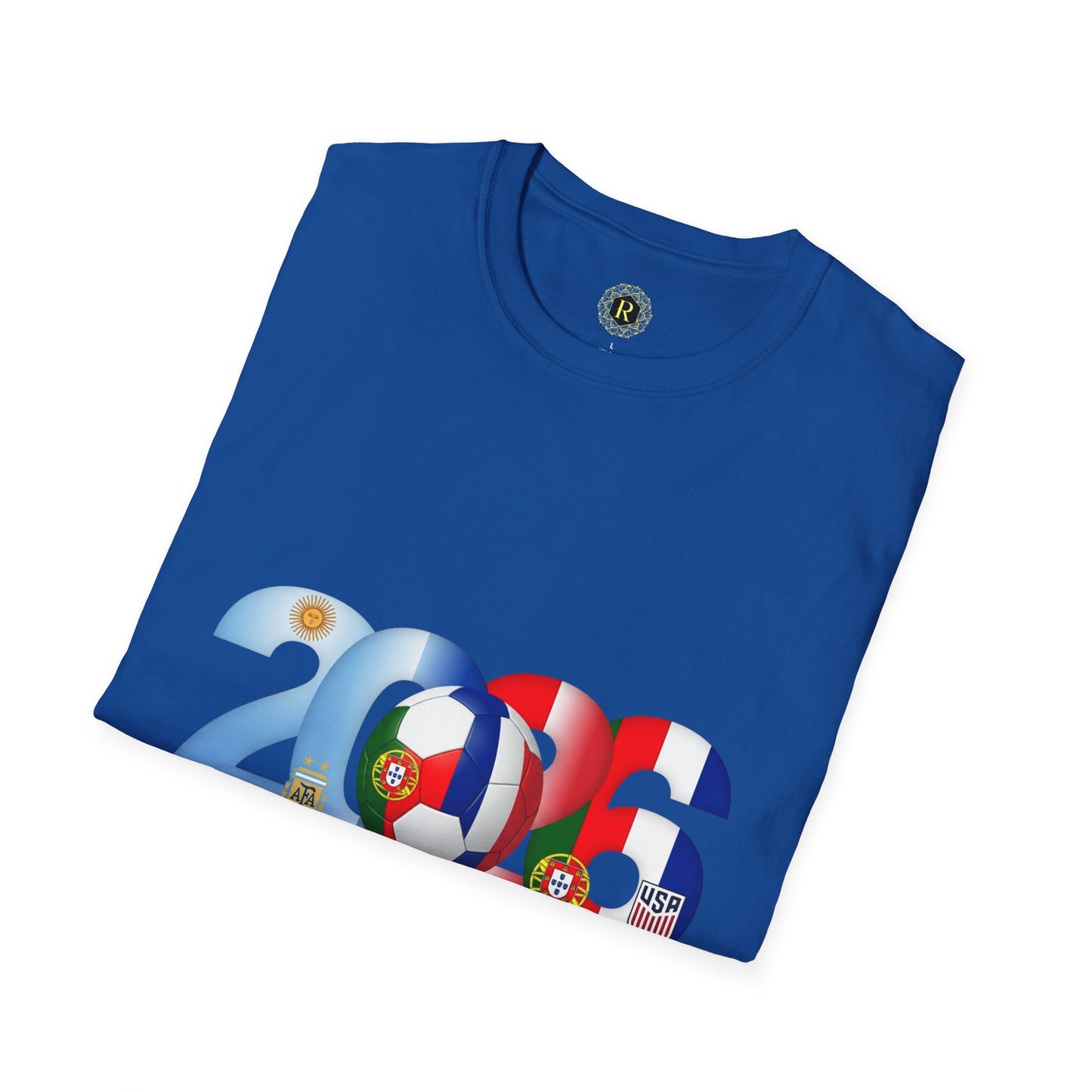 2026 Soccer Unisex Shirt | POR ARG FRA USA Football Tee