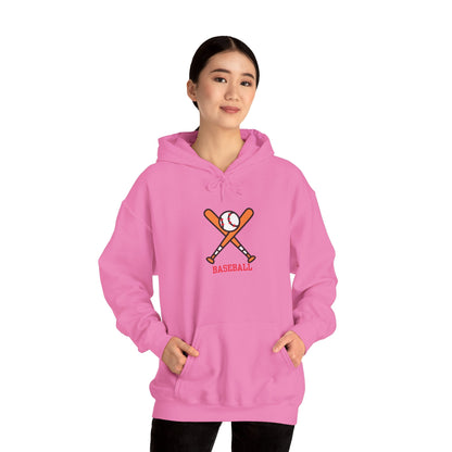 Women's Baseball Hoodie - Cozy Sports Sweatshirt for Baseball Lovers