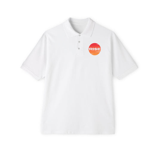 Piqué Polo Shirt - RISE Men's Classic Comfort for Everyday Style