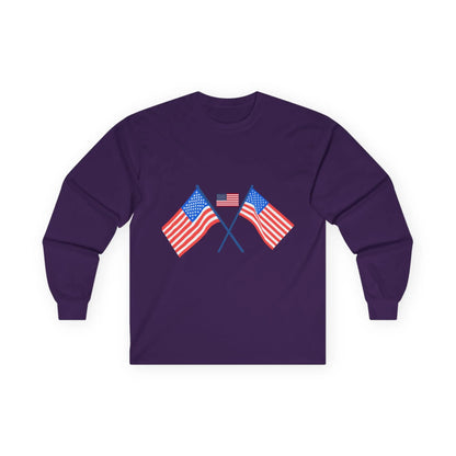 Women's Patriotic Long Sleeve Tee - RizQ Life 